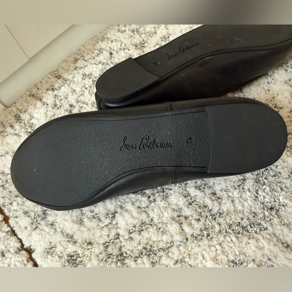 Sam Edelman Black Leather Flats - Picture 6 of 8